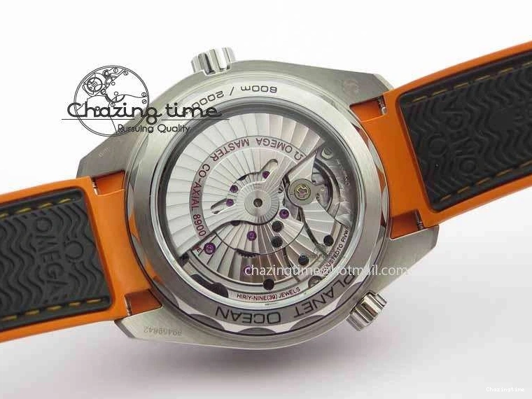 0505 UrbanStyle Planet Ocean 2016 43.5mm SS OM 1:1 Best Edition Gray Dial On Black Nylon Strap A 8168